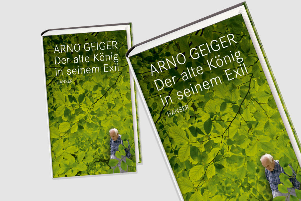 Buchcover von Arno Geiger „Der alte König in seinem Exil“